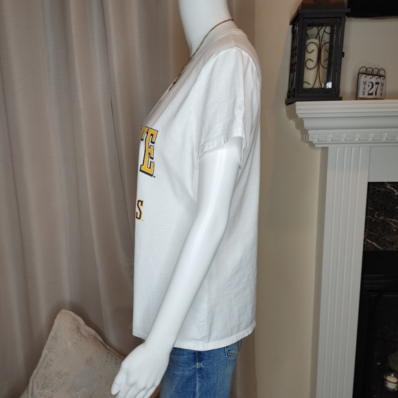 RUSSELL APPALACHAIN STATE MOUNTAINEERS UNISEX T-SHIRT, WHITE L - Picture 5 of 8